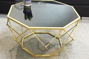Bàn trà hình khối kim cương