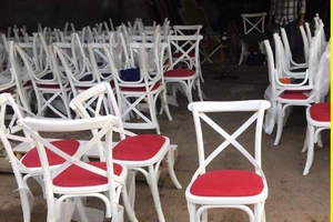 Thanh Lý Ghế Cafe Đệm Đỏ Cao Cấp 