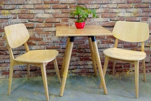 Thanh Lý Bộ Bàn Ghế Cafe Gỗ Giá Rẻ 