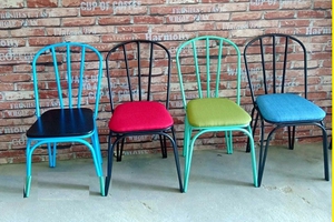 Thanh Lý Ghế Cafe Khung Sắt Giá Rẻ 