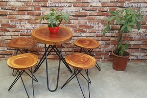 Thanh Lý Bộ Bàn Ghế Cafe Chân Sao 