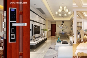 Khóa mật mã VN-M8001 bạc