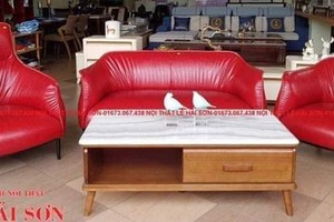 Sofa da đối nhập khẩu