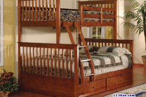 Giường bela Exprist 2 tầng 2 ngăn kéo