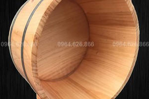 Chậu Ngâm Chân Gỗ  Thông