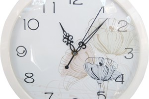 Đồng hồ treo tường hình hoa