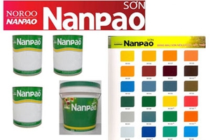 Sơn ngoại thất Nanpao Colormix 3,6L~4,8KG