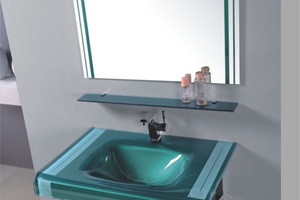 Bộ lavabo kính chịu lực CK 6050