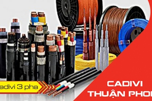 Cáp điện 3 pha Cadivi