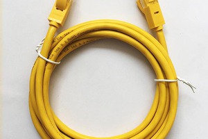 Dây mạng cat5e utp lan màu vàng Led Hiệp Tân Vật tư led