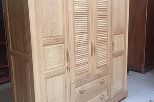 Tủ áo gỗ sồi nga