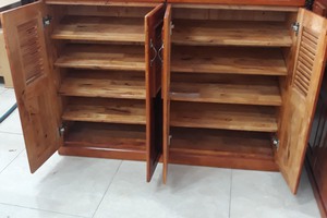 Dọn thanh lý tủ giày gỗ cao sư giá rẻ