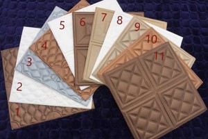 Xốp dán tường 3d giả da