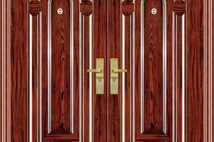 Cửa thép chống cháu, cửa thép vân gỗ