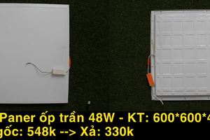 Đèn paner ốp trần 600*600