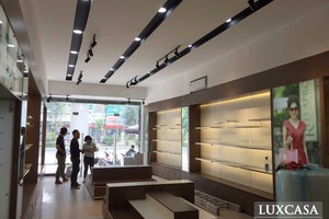 Quy trình thiết kế thi công nội thất showroom shop cửa hàng 