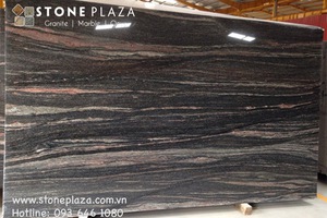 Đá granite xanh vân đỏ rồng