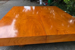 Bộ chiếu ngựa đóng hộp gỗ g.õ đỏ.