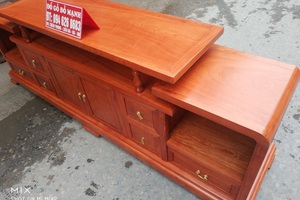 Kệ tivi kiểu trơn gỗ hư.ơng đá.