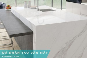 đá nhân tạo lg, đá nhân tạo vân mây