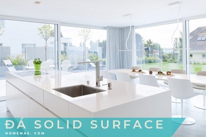 Đá nhân tạo lg hausys solid surface và giá thành hợp lí