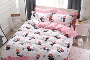 Thanh lý bộ chăn ga gối cotton poly nhập giá sập sàn chỉ 199k