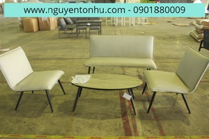 Bộ sofa phòng khách nhỏ gọn, tinh tế