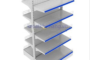 kệ siêu thị lưng lưới