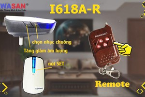 Báo khách không dây có remote điều khiển i618A - 1R