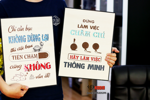 Tranh treo tường truyền động lực