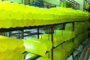 Kếp nhựa trụ phi 40x500