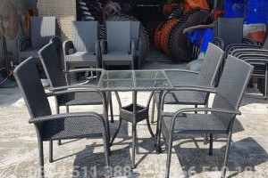 Bàn ghế cafe mấy nhựa đẹp, giá rẻ, chuẩn xuất khẩu