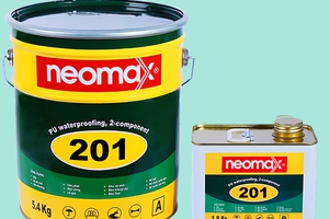 Sơn chống thấm sân thượng Neomax 201 gốc Polyurethane