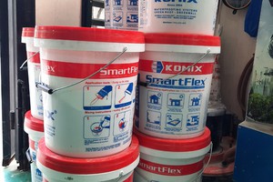 smarflex komix chống thấm sàn tường