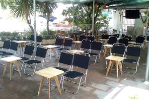 Chuyên bàn ghế cafe giá rẻ vỉa hè ngoài trời 