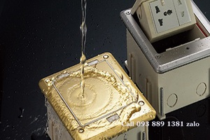 Ổ điện âm sàn chống nước SOB-2SFC sinoamigo