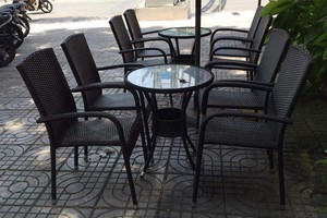 Bộ bàn ghế cafe HGH 01