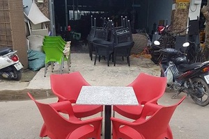 Bàn ghế ghế sân vườn HGH 011