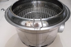Cung cấp bếp ( lò ) nướng than hoa không khói âm bàn tại HCM