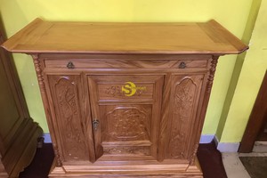 HOT~ Tủ thờ tam đa lắp ráp 1,27m – SD027