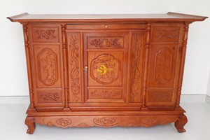 SIU HOT! Tủ thờ tam đa lắp ráp 1,97m-SD79