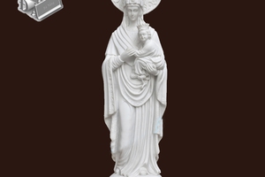 Tượng Mẹ Hằng Cứu Giúp Cao 50cm - Điêu Khắc Tượng Đá 