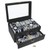 Hop-dung-dong-ho-Black-Watch-Display-Case-with-Key-Lock-Clear-Glass-Top-and-20-Watch-Holders