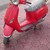 Nữ sử dụng cần bán xe BELLA LX nhập khẩu hàn quốc nguyên chiếc mầu đỏ,kiểu dáng xe vespa LX, đk năm 2011 đủ gương khóa