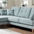 Nội thất cao cấp LuxuryHome - Bộ sofa góc nỉ mã LH-FCS54