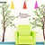 Giấy decal dán tường cây tán rộng 6 kiểu
