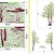 Giấy decal dán tường cây tán rộng 6 kiểu