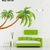 Decal dán tường cây dừa nghiêng