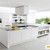Tủ bếp gỗ gam màu trắng - bếp tủ -  Nhà Bếp Xinh