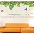 Decal dán tường tán cây - A002